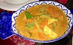 panang curry with tofu