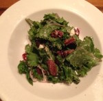kale, cran, goat cheese, pecans, citrus dressing